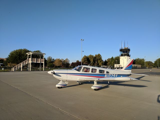 Piper Saratoga (N1029X) - On the ramp at Livermore