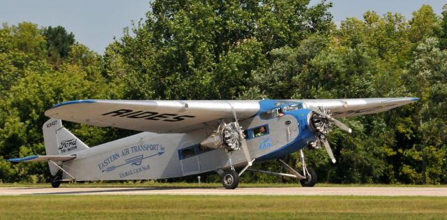 Ford Tri-Motor (NC8407) - Wings Over Waukesha, WI Airshow.