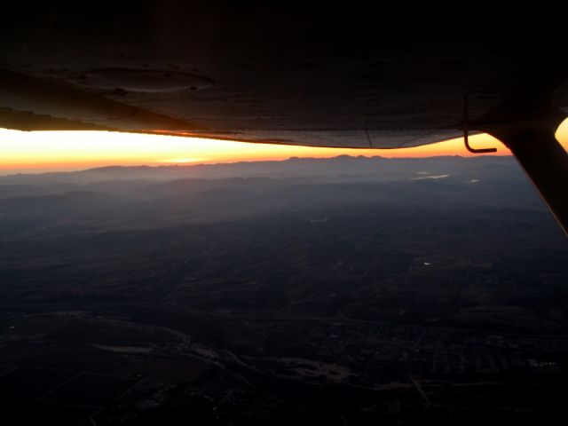 Cessna 152 (N66970) - Inflight from KSMX to KHWD