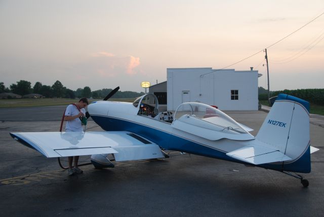 Vans RV-8 (N127EK) - Vans RV-8 experimental built by Ed Kowalski  Lycoming O-360 180 hp constant speed prop  more pictures at http://picasaweb.google.com/chris.happel