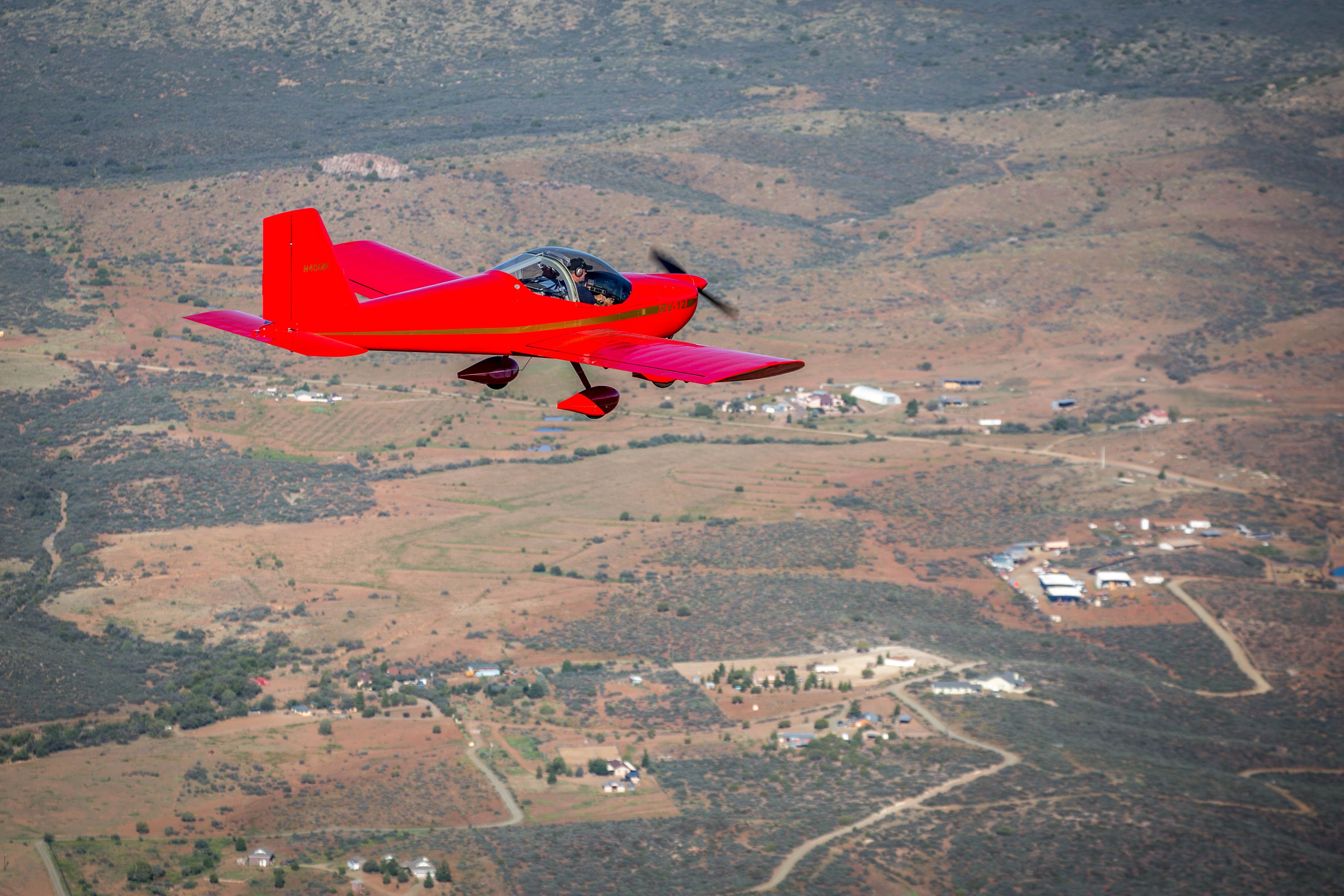 Vans RV-12 (N40MH) - Flight to Prescott with a couple friends.