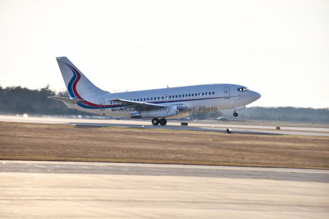 Boeing 737-700 (N467TW) - Ameristar Boeing 737-200 lifting off carrying the Texas A&M Basketball team.br /br /Also check out my online store at https://jwhatphotography.com Custom prints are available. It will slowly be updated through time. Check out my Patreon at https://www.patreon.com/Jwhatphoto