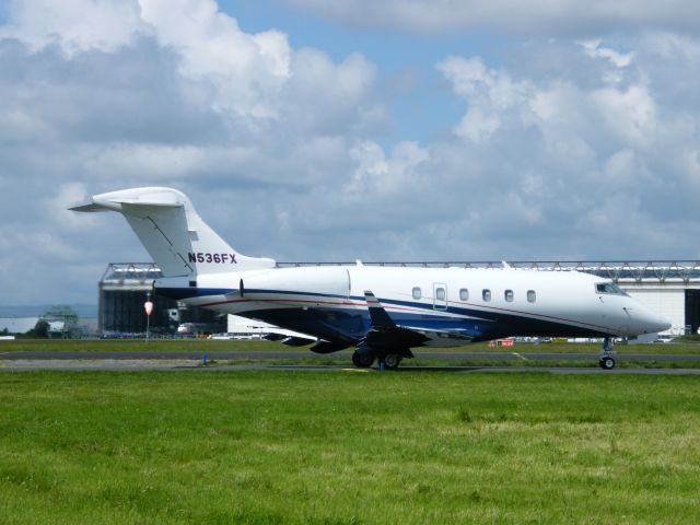 Bombardier Challenger 300 (N536FX) - N536FX CL 300 DEP EINN JULY 08-07-2011 DEP TO KBGR