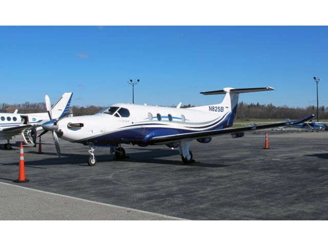 Pilatus PC-12 (N82SB) - A Pilatus PC12.