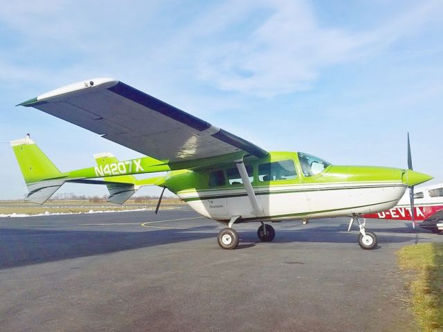 Cessna Super Skymaster (N4207X) - Photo courtesy of Wiard Lubbers. JAN 2017.