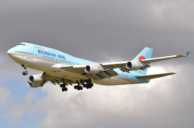 Boeing 747-200 (HL7498) - Korean Air