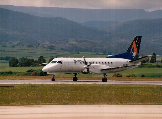 — — - Following the demise of Ansett in September 2001, Kendells operated a number of Saab 340 flights each day.