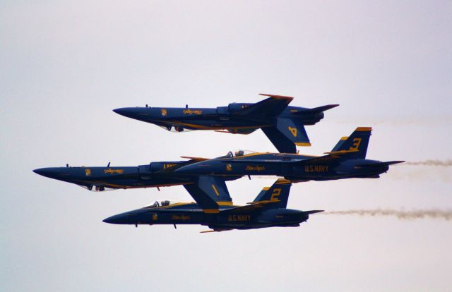 McDonnell Douglas FA-18 Hornet — - Blue Angels