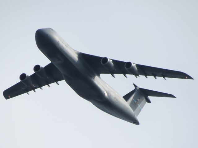 — — - On its downwind leg to NAS North Island. What a massive beast!