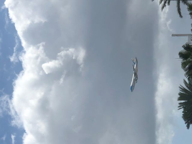 Boeing 747-200 (N28000) - Presidential flyover @ 2020 Daytona 500