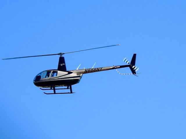 Robinson R-44 (N666NY)