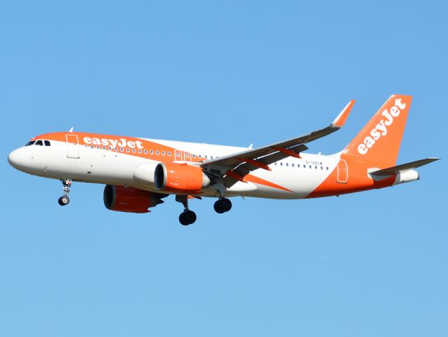 Airbus A320 (G-UZLM) - Kystvejen RWY22L