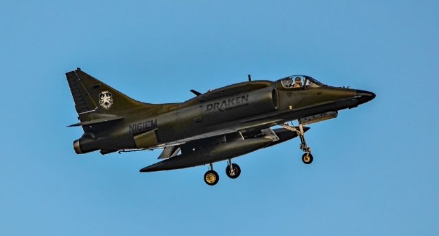 N161EM — - N161EM 1972 Douglas A-4N Skyhawk C/N 14504 - Red Flag 17-1: Jan. 23 to Feb. 10, 2017br /Las Vegas - Nellis AFB (LSV / KLSV)br /USA - Nevada, February 7, 2017br /Photo: TDelCoro