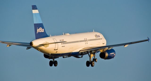 Airbus A320 (N517JB) - From the rear on FlightAware.Com !