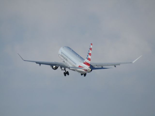 Embraer 175 (N246NN) - Envoy E175 rotating and on the climb out to ORD from BUF