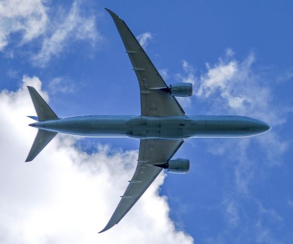 C-FRSE — - An Air Canada 787 flying low over Simpsonville, SC coming into GSP.  Arriving from FRA.  6/26/21.