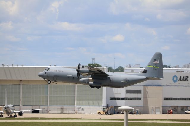 Lockheed C-130 Hercules (N53147) - One of two C130s at Indy. This one from 'The Rock'
