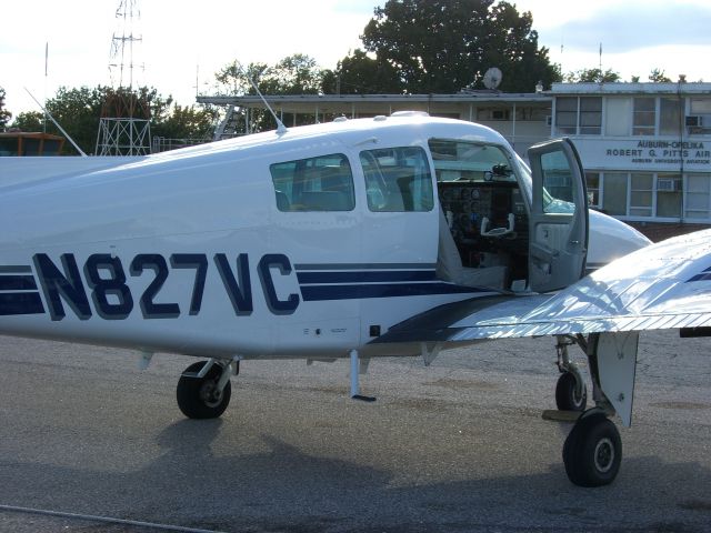 Beechcraft Duchess (N827VC) - War Eagle!!!