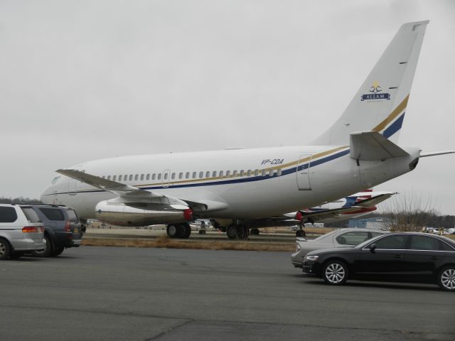 Boeing 737-200 (VP-CDA) - VP-CDA, A Boeing B737-200, Is Parked On The Ramp, It Has Been Sitting There Since Early 2018!