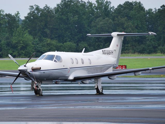 Pilatus PC-12 (N610GH) - T J AERO LLC at KJQF - 7/17/13