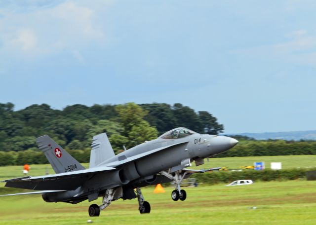 McDonnell Douglas FA-18 Hornet (J5014) - Dunsfold air show 2012