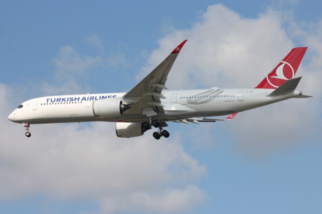 Airbus A350-900 (TC-LHE) - Brand new A350 for Turkish Airlines. Delivered 1 month ago