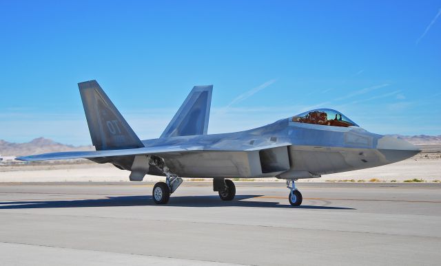 Lockheed F-22 Raptor (06-4128) - 53d Wing - 422nd Test and Evaluation Squadron Lockheed Martin F-22A Raptor 06-4128 - Las Vegas - Nellis AFB (LSV / KLSV)br /Aviation Nation 2014 Air Showbr /USA - Nevada, November 8, 2014br /Photo: TDelCoro