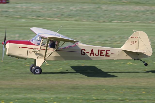 G-AJEE — - 1946 vintage Auster, based at Manchester Barton.
