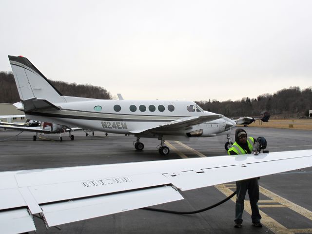 Beechcraft King Air 100 (N24EM) - THANK YOU to our line staff to ensure a safe opearion at the Danbury airport. CFM (Corporate Flight Management) has 3 x King Air 100, 2 x Phenom 100 and 2 x Citation V available for charter in the New York metropolitan area KDXR KHPN KTEB KBDR  a rel=nofollow href=www.FLYCFM.COMwww.FLYCFM.COM/a