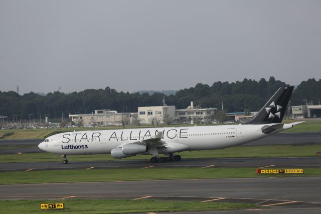 Airbus A340-300 (D-AIGN) - 26 September 2016:FRA-NRT.