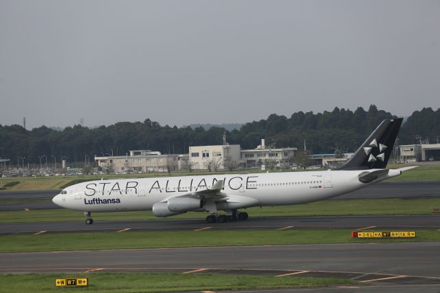 Airbus A340-300 (D-AIGN) - 26 September 2016:FRA-NRT.