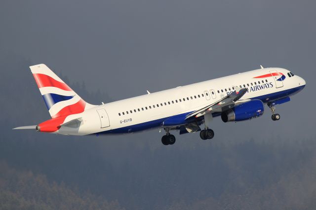 Airbus A320 (G-EUYB)