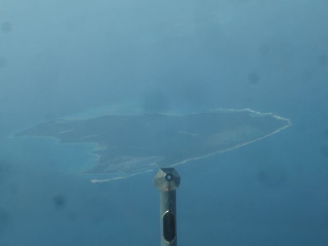 N6GD — - view of Rum Cay from the nose