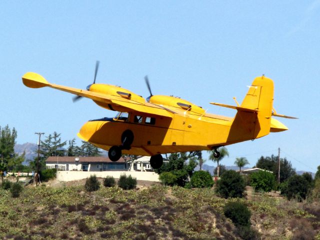 Grumman G-44 Widgeon (N45PV) - Taking off RWY 26L