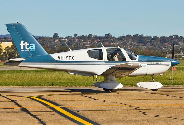 Diamond Star (VH-YTX) - FLIGHT TRAINING ADELAIDE - SOCATA TB-10 TOBAGO - REG VH-YTX (CN 1606) - PARAFIELD AIRPORT ADELAIDE SA. AUSTRALIA - YPPF (30/8/2015)