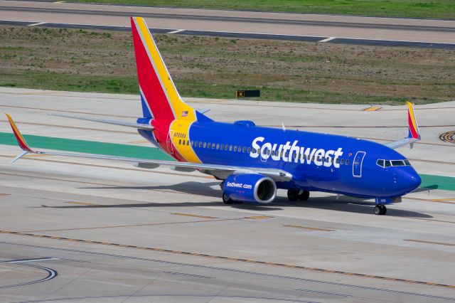 Boeing 737-700 (N7858A) - Taken March 31, 2019.
