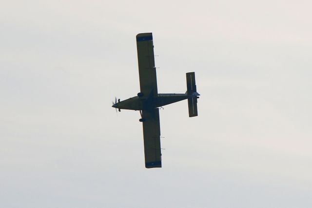 N60255 — - I caught this Air Tractor AT-502B, c/n 502B-0263, registered to Gibbs Aero-Spray while driving the Ohio Turnpike through Clyde, OH, about 7-miles southeast of Gibbs Field. I watched N60255 make several amazingly steep banks before he dipped below the trees as he sprayed a field in Vickery, Ohio, Sandusky, Ohio on 29 Jul 2018.