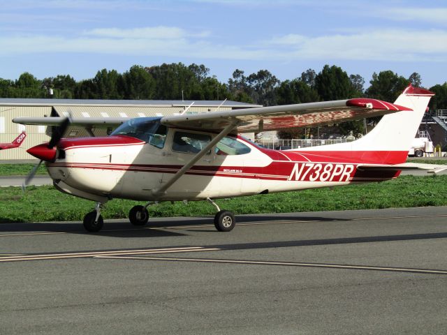 Cessna Cutlass RG (N738PR) - Taxiing to ramp