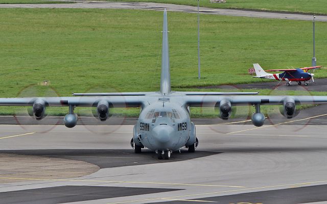 Lockheed C-130 Hercules (16-3591) - convoy1234 usn c-130t 163591 dep shannon 4/9/18.