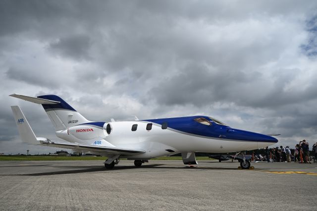 Honda HondaJet (JA123P) - 20.May.2023br /U.S. Air Force bases in Japanbr /Annual US-Japan Friendship Day. .br /Various airplanes are displayed on the ground, and there are many shops that sell steaks and hamburgers, which are typical American meals. .br /It's really like a festival! !