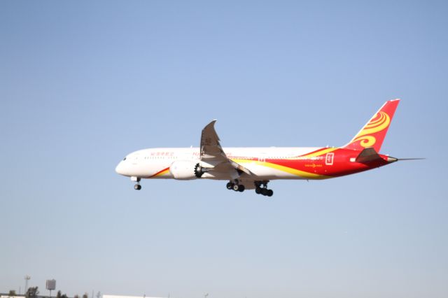 Boeing 787-9 Dreamliner (B-207J) - FINAL APPROACH 27 MMTJbr /SZX - MMMX - MMTJ - SZX