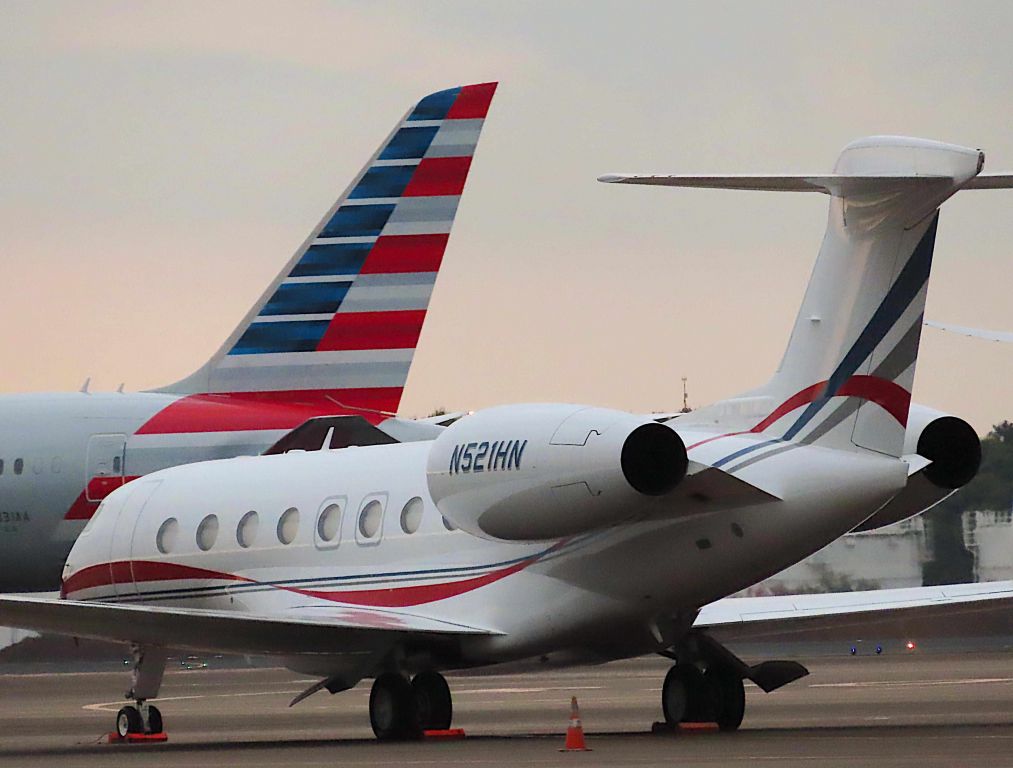 Gulfstream Aerospace Gulfstream G650 (N521HN) - I took this picture on Apr 25, 2019.