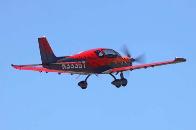 AIRPLANE FACTORY Sling 4 (N333ST) - Taking off to the north from Palo Alto, California