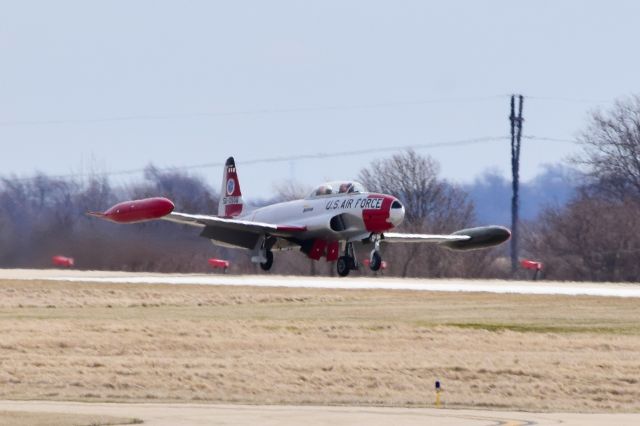 N133KK — - Canadair CT-133 in USAF T-33 livery arriving at KFEP for annual. 4-2-2023