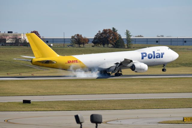 BOEING 747-8 (N853GT) - 18-L 11-08-2020