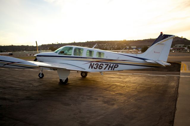 Beechcraft Bonanza (36) (N367HP) - This summer I'm flying this plane to attempt to become the youngest person to fly solo around the world  a rel=nofollow href=http://www.Limitless-Horizons.orgwww.Limitless-Horizons.org/a