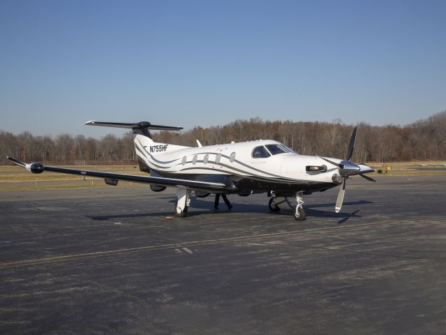 Pilatus PC-12 (N755HF) - 11 DEC 2018.