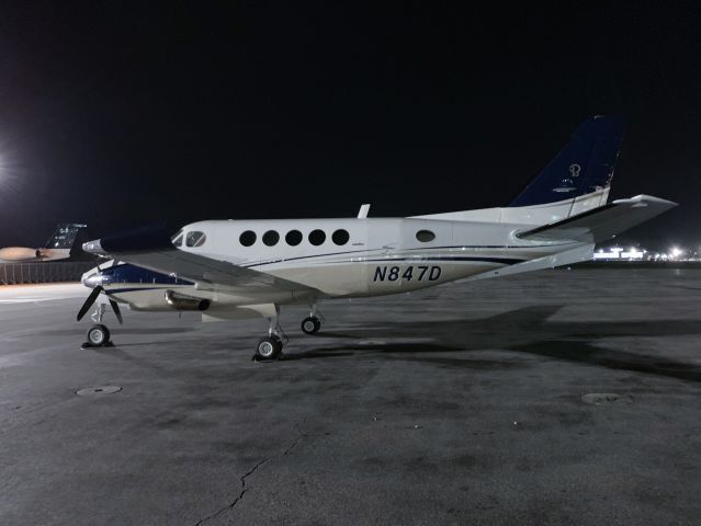 Beechcraft King Air 100 (N847D) - 26 JUN 2019