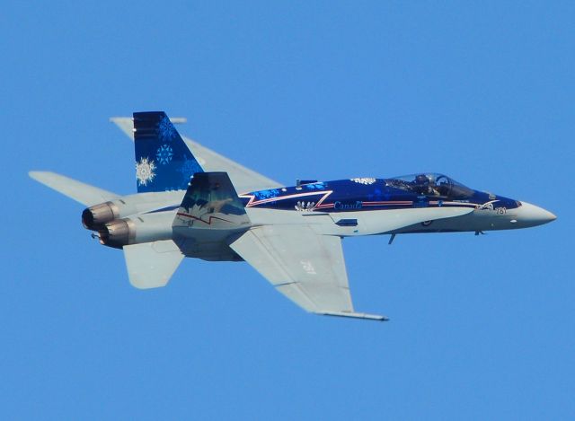 — — - Canadian Air Force F/A-18C Hornet during demonstration at Fleet Week 2012 San Francisco, Ca.