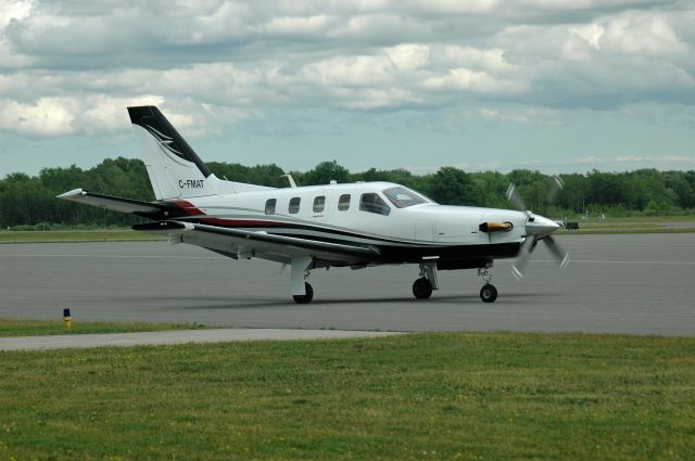 Socata TBM-850 (C-FMAT) - 2010 Socata TBM-850 (548) preparing to depart CYPQ for CYKZ (June 24, 2020)